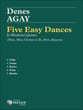 FIVE EASY DANCES WOODWIND QUINTET cover